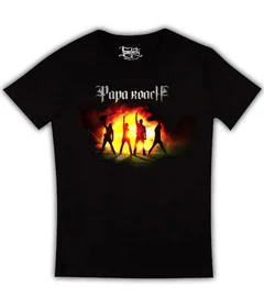 Прикольные футболки: Papa Roach - Time for Annihilation